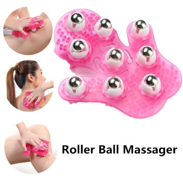 Palm Shaped Rolling Ball Massage,body Massage Glove With 360-degree-roller Metal Roller Ball For Beauty Body Care