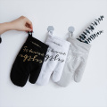 Cotton Oven Mitts 1Pc Non-slip Thickening Oven Glove Heatproof Insulated Mitten Kitchen Cooking Microwave Oven Mitts