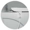 Bathroom Toilet Fresh Water Spray Toilet Cleaning Seat Kit Accessory Smart Change Pressure Comfortable Toilet Seat Bidet Set