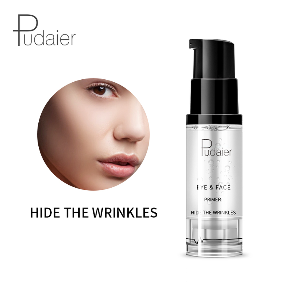 Pudaier 8ml Eye Face Makeup Primer Long Lasting Eyeshadow Primer Professional Natural Moisturizer Base Cream Eye Shadow Enhancer