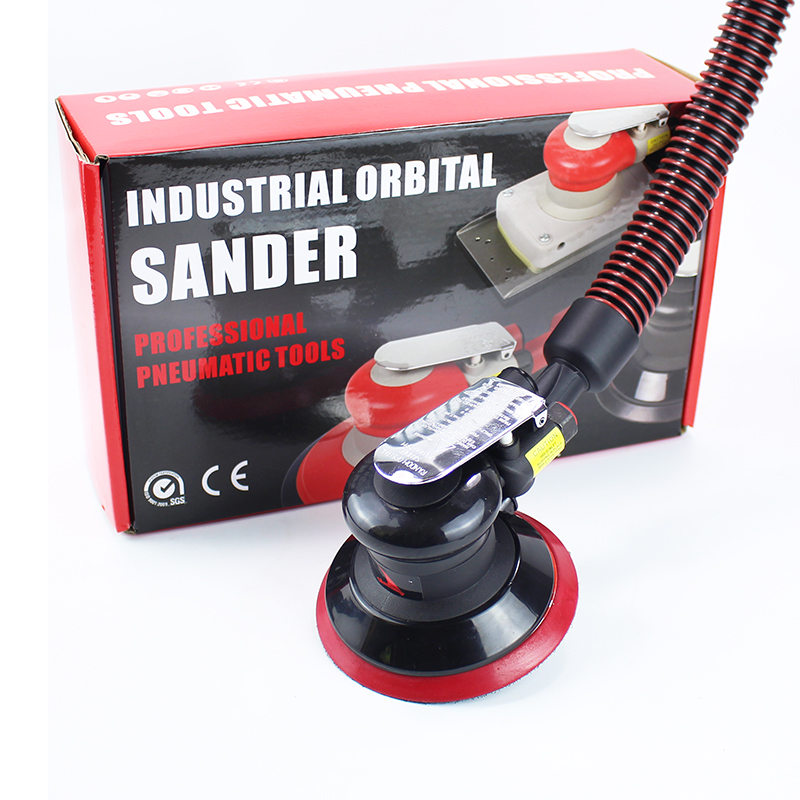 Yousailing Vacuum Random Orbital Sander 5" Pneumatic Eccentric Sander 5mm Orbit Industrial Level Car Polishing And Waxing Tool