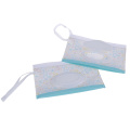 1pc Easy-carry Snap-strap Wipes Container Clutch And Clean Wipes Carrying Case Wet Wipes Bag Clamshell Cosmetic Pouch