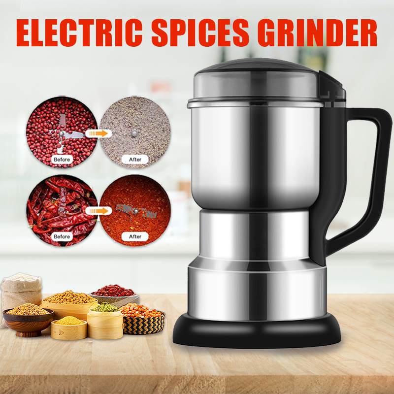 Electric Coffee Grinder Multifunctional Kitchen Cereals Nuts Beans Spices Grains Grinding Machine Home Coffe Grinder Machine