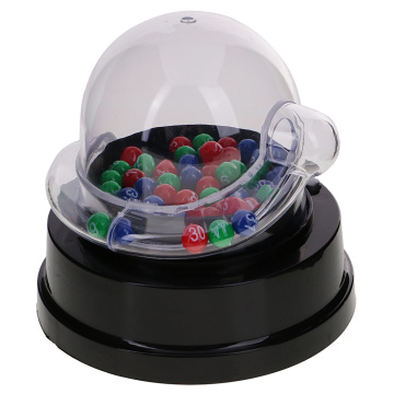 Qualtiy Mini Electric Lucky Number Picking Machine for Lottery Bingo Games Entertainment Board Game
