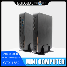 DDR4 Windows 10 Mini PC Killer Gaming Computer Coffee Lake Core i3 9100F I5 9400F I7 9700 I9 9900 GTX1650 4G DDR6 GPU Desktop