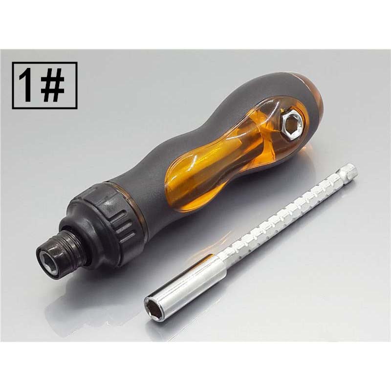 1PC Telescopic Slotted Phillips Drivers Magnetic Bits Adjustable Screwdriver Set Ratchet Wrench Socket Repair Hand Tools