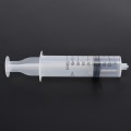 Mayitr 50ML Plastic Syringe Tube Plastic Syringe & 80cm Length Tube For Hydroponics Lab Tool Nutrient Measuring