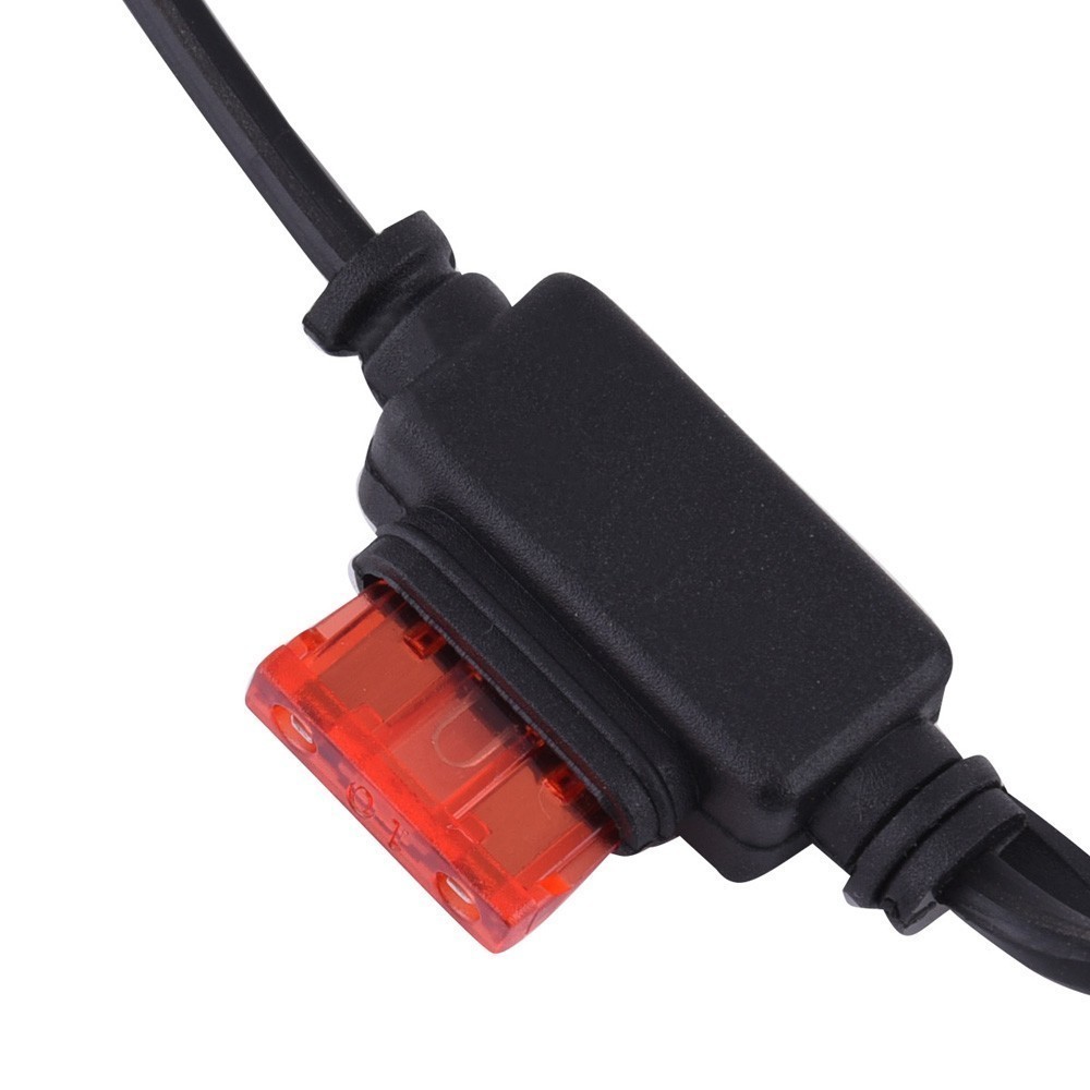 12V Car Motorcycle Battery Output Connector Ring Snowmobiles Battery Charger Terminal To S A E Quick Disconnect Cable