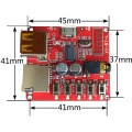 Bluetooth Wireless MP3 Decoder Board Circuit Board BLE 4.1 / 4.2 3.7-5V Lossless Decoding Module Micro USB TF Card Interface