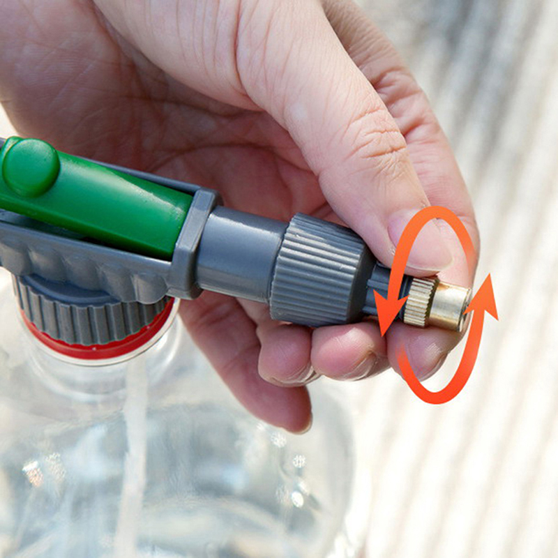 Agrarische Handmatige Spray Watering Hoofd Hand Type Druk Water Spuit Bestrijdingsmiddelen Passen Trolley Spuitpistool Sprinkler