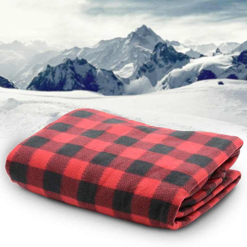 12V Car Heating Blanket 110*150cm Lattice Energy Saving Warm Autumn Winter Electric Blanket