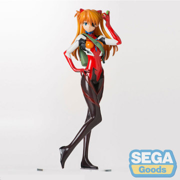 Original figure Soryu Asuka Langrey Combat apparel Ver PVC Action figures Cute girl Model collection toy