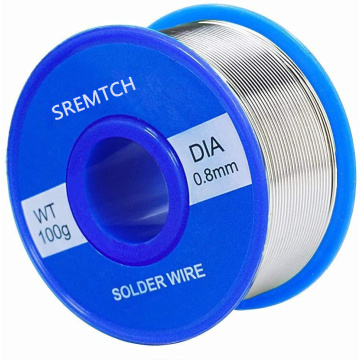 100g New Tin lead Rosin Core Solder Wire 0.8mm 2% Flux Reel Welding line Soldering Wire Roll