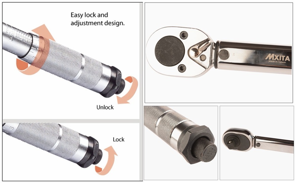 MXITA Adjustable Torque Wrench 1-6N 2-24N 5-25N 5-60N 20-110N 10-150N 28-210N Hand Spanner Wrench Tool car Bicycle repair tools