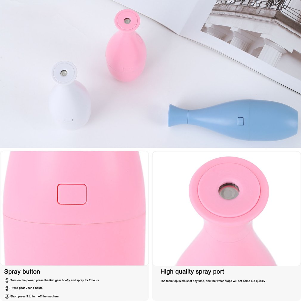 Usb Desktop Small Mute Household Humidifier Air Aromatherapy Usb Atomizer Diffuser Ultrasonic Mist Atomizer