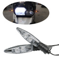 2x Front Short LED Turn Signal Lights Indicators Motorcycle For BMW R1200GS HP S1000RR ADVENTURE K1300 R R800GS F 800 R F800 R