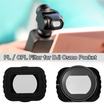 New CPL/PL Camera Lens Filter Circular Polarizer/Polarizer Filter Optical Glass Accessories Black Gimbal For DJI OSMO POCKET