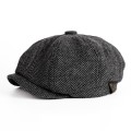 Fashion Men's Cabbie Newsboy Cap Men Ivy Hat Golf Driving Beret Summer Sun Flat Men Winter Hat