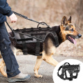 Military Tactical Dog Harness Strong Nylon Dogs Molle Vest Harnesses Vest German Shepherd Large Dogs Pet Training Products