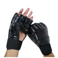 Factory Price Wrist Support Boxing Training Black Gloves