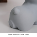 Reasin Piggy Bank Home Decoration Creative Coin Money Box Storage Tank Bedroom Deer Desktop Display As Children Easter Gift