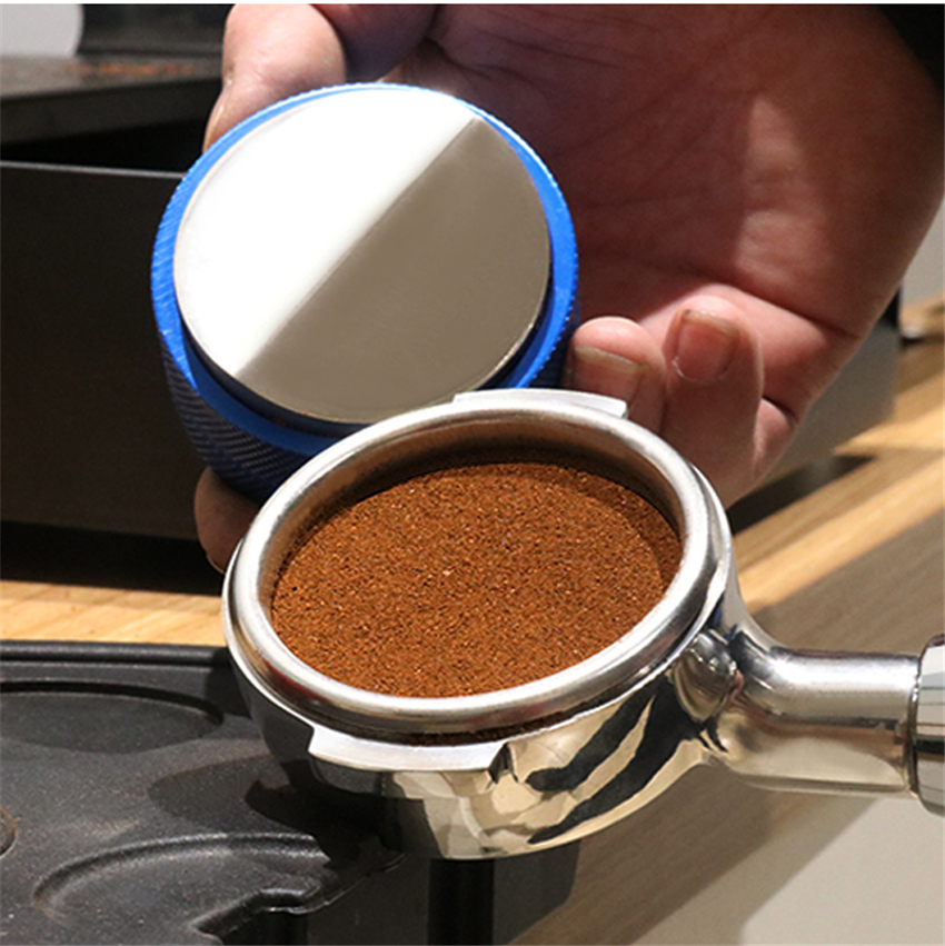 Adjustable 304 Stainless Steel Coffee Distributor Espresso Tamper 51/53/54/58/58.35mm Available For Most Portafilter