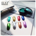 ELSA UV Nail Art Mirror Titanium Powder Kits Glitters Metallic Effect Shine Rose Gold Silver Gel Manicure Decoration Set