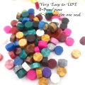 100 pieces/lot 23 colors sealing wax particles for Retro seal stamp wedding envelope card wax granular hot wax for stamp