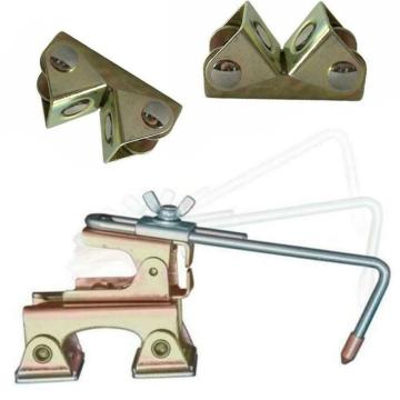 V-type Clamps V-shaped Welding Holder Adjustable Welding Fixture Boom Clamping Tool Adjustable Working Fixture V-shaped S6A5