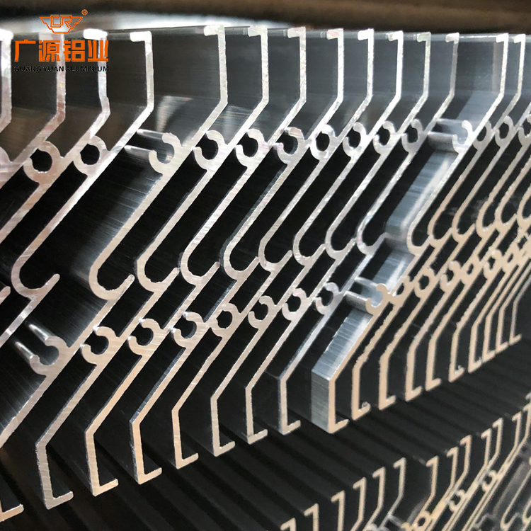 Louver aluminum profiles