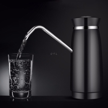 Newest Brief Elegant Design 304 Stainless Steel Automatic Electric Portable Water Pump Dispenser Gallon Drinking Bottle Switch