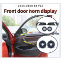 Car For BMW F25 F26 X3 X4 Series Front Door Tweeter Cover Speaker Loudspeaker Modification Sticker Decoration Original Upgrade