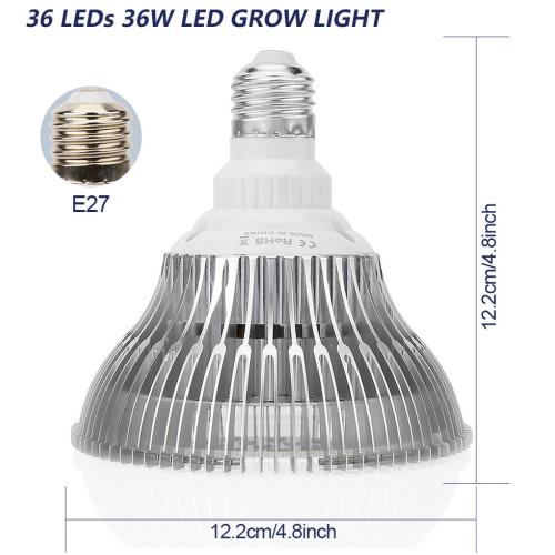 LED Plant Growing Light E27 36W Manufacturers and LED Plant Growing Light E27 36W Suppliers