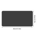 Double-side PU Leather Mouse Pad Gamer Waterproof Portable Large Desk Mat Computer Laptop Mousepad Keyboard Table Cover 80x40cm