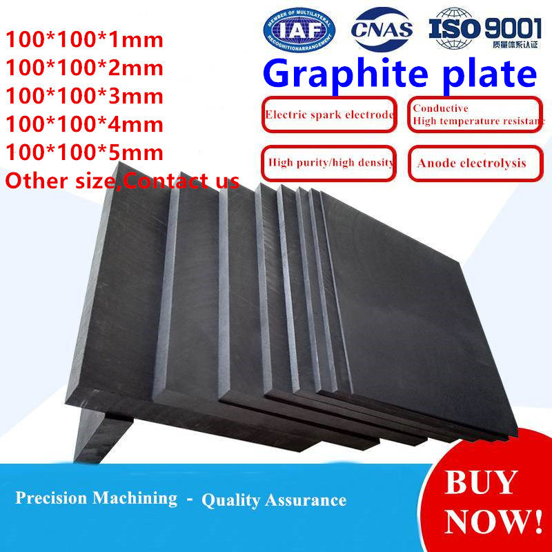 High pure carbon graphite plate sheet anode plate Fuel cell bipolar plate