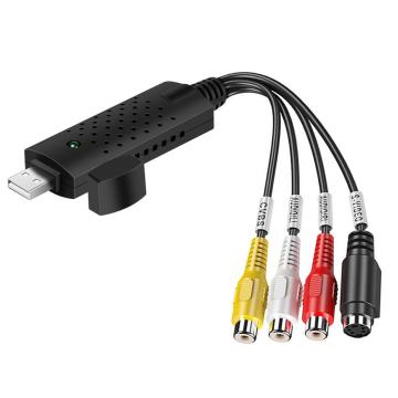 Multi-ports Mini Date Transfer Cable Easycap USB 2.0 TV Video Audio VHS to DVD HDD Converter Capture Card Adapter UP wire