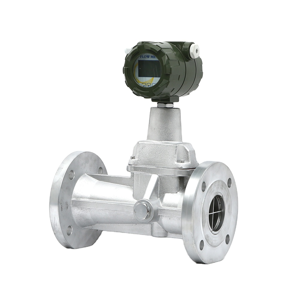 Rotary vortex flowmeter