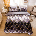 Nordic Geometric Comforter Bedding Set Diamond Lattice Duvet Cover Set 220x240 200X200 Full Twin (No Bed Sheet) Quilt Covers