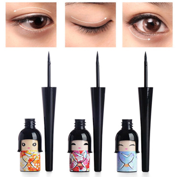 Quick Dry Eye Liner Pen Waterproof Hard Brush Head Liquid Eye Liner Pencil Cute Makeup Comestics Tools Easy To Wear TSLM1