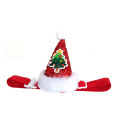 Christmas Pet Dogs Caps Pet Party Costume Headwear Hat Sequin Headband Adjustable Grooming Accessories For Puppy Small Dog