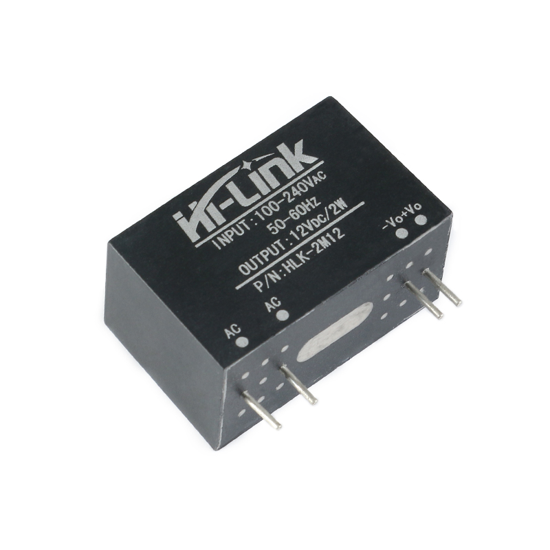 5pcs/lot industrial smart home switch ,ac 5v converter HLK-2M05 HLK-2M09 HLK-2M12 isolated switching power supply module