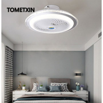 50cm led ceiling fan light smart app Bluetooth remote control for home lamp lighting lamps kids room bedroom living room