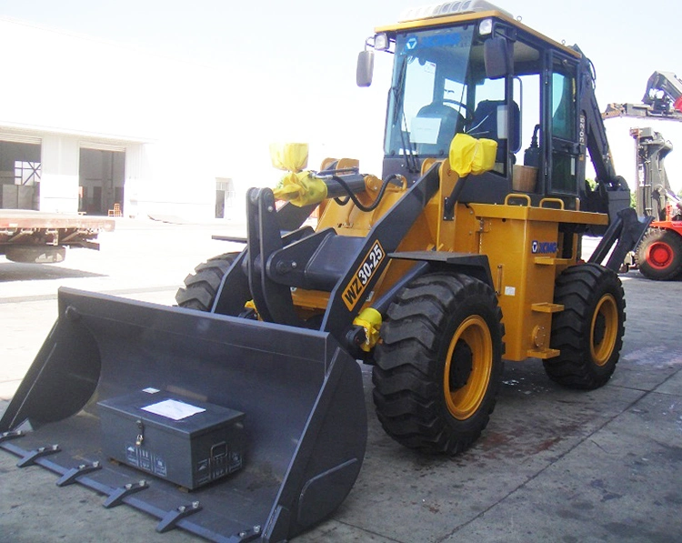XCMG-Wz30-25-Backhoe-Loader-Grapple-Bucket-Wheel-Loader (2)