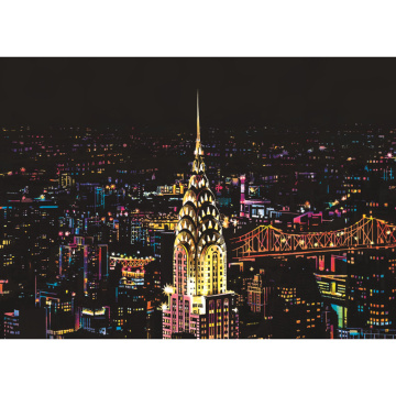 DIY New York City Magic Art Doodle Scratch Painting Educational Drawing Toy Scratch Painting Drawing Art Toy Gift
