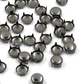 100Pcs Round Studs Rivets Four Claw Metal Nailheads Rivet Rivets For Leather Punk Rock Stud For Garment,Bags,Shoes,Bracelets