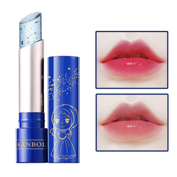 24K Color Changing Lipstick Rose Essential Oil Gold Foil Moisturizing Lip Balm Moisturizing Color Changing Lip Balm 13g TSLM2