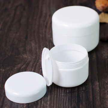 10Pcs 10g/20g/50g Plastic Empty Makeup Jar Pot Refillable Sample bottles Travel Face Cream Lotion Cosmetic Container White