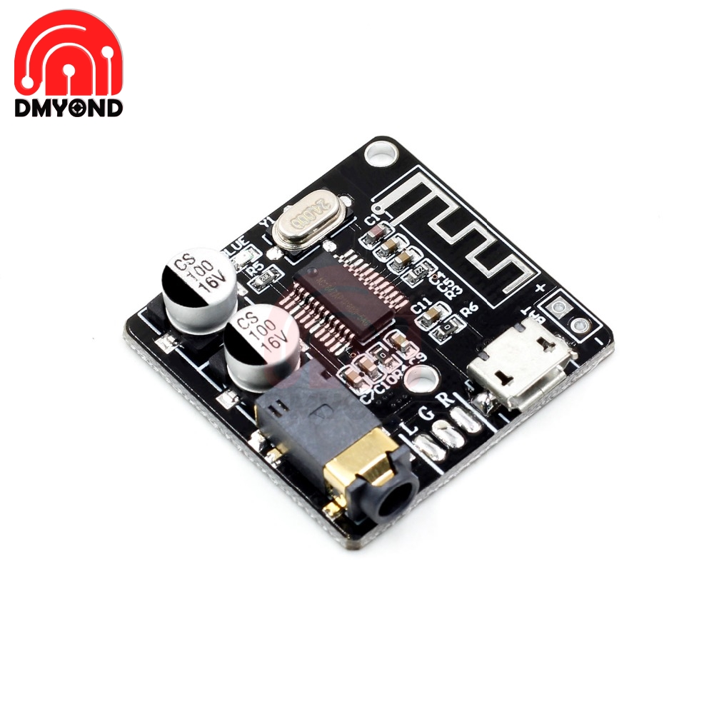 VHM-314 3.3V 5V Bluetooth Decode Board MP3 Lossless Car Speaker Amplifier Retrofit Bluetooth 5.0 Circuit Stereo Receiver Module