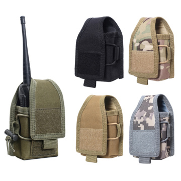 Military Radio Walkie Talkie Holder Bag Molle Outdoor Pouch Tactical Sports Pendant Magazine Mag Pouch Pocket 1000D Hunting Bag