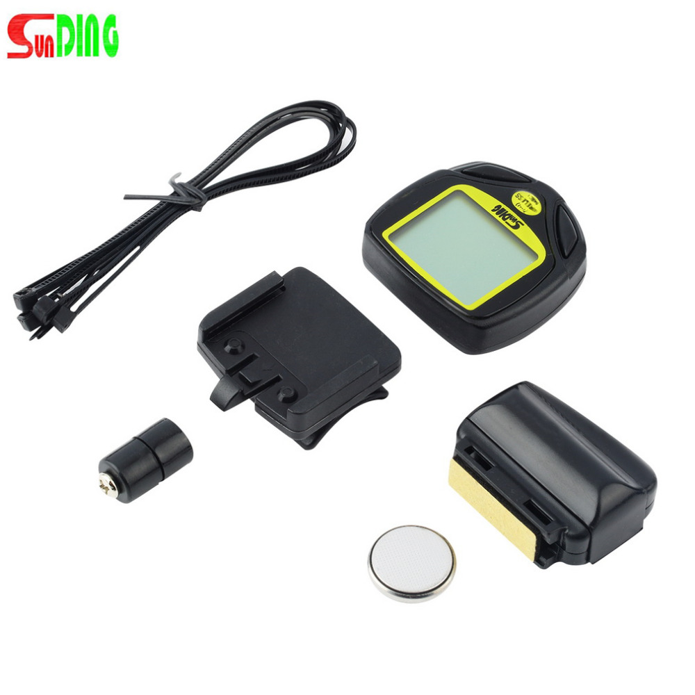 Sunding SD 548C1 Waterproof Wireless Cycling Bicycle MTB Road Bike Computer Odometer Speedometer bicycle computer LED Backlight